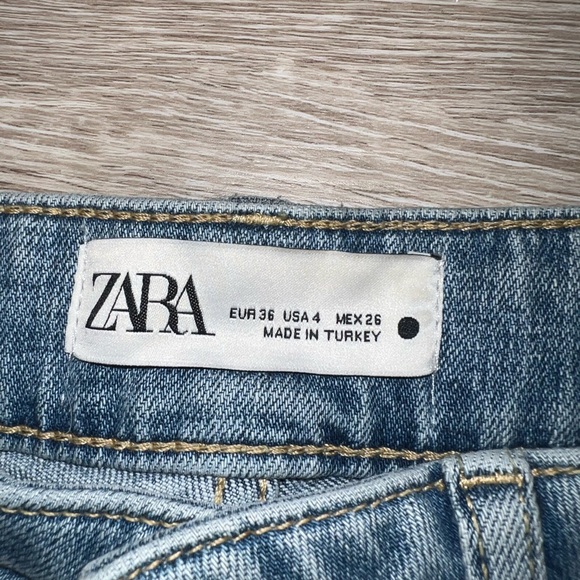 ZARA boot cut jeans size 4 - Picture 5 of 6